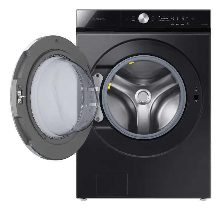 Lavarropas Samsung Carga Frontal 25 Kg Inv Sawf25b9600kv Qof Dark Inox