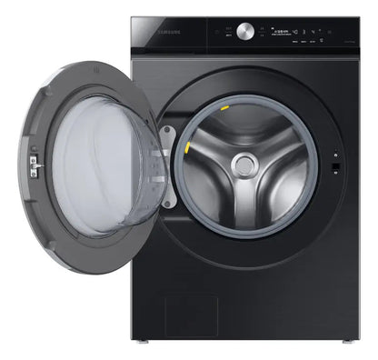 Lavarropas Samsung Carga Frontal 25 Kg Inv Sawf25b9600kv Qof Dark Inox