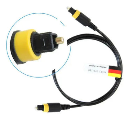 Cable Audio Fibra Óptica Thonet & Vander 1,5m Toslink