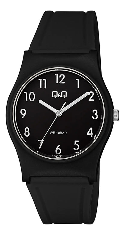 Reloj Q&q Silicona Hombre 33mm Vp34j073y - Negro