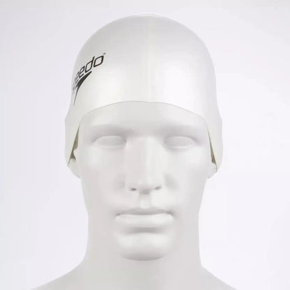 Gorra De Natación Piscina Plain Flat Speedo - Azul Marino Liso U