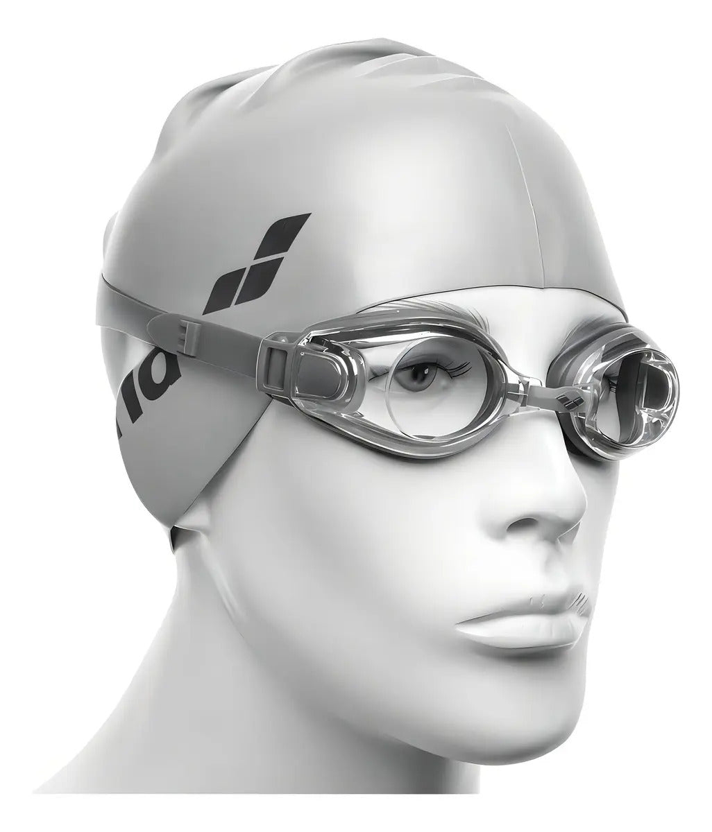 Lentes Para Natación Zoom X-fit Arena - Gris