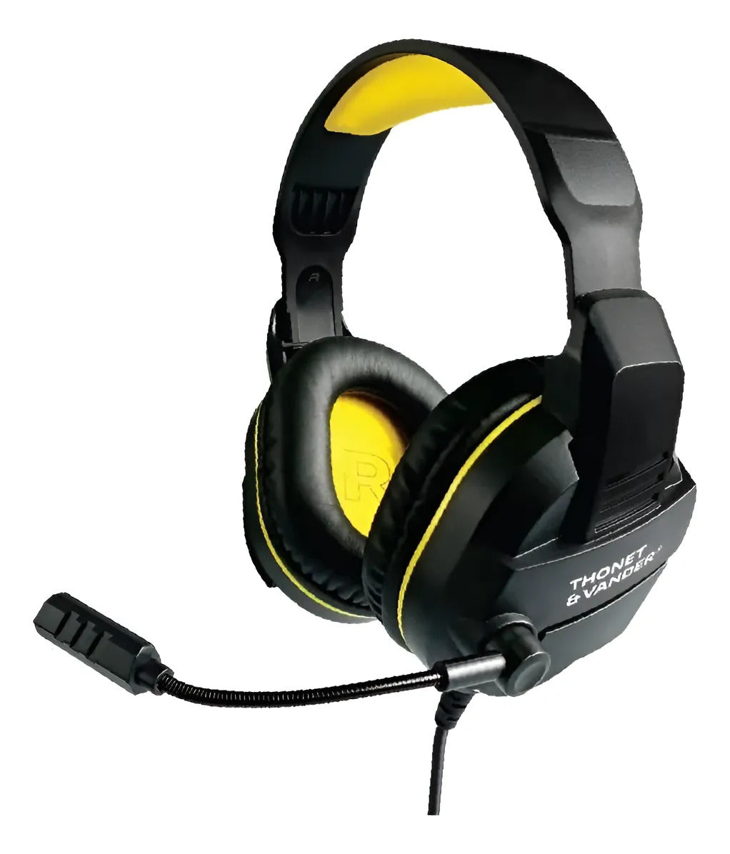 Auricular Cascos Gamer Thonet & Vander Vx70 - Negro