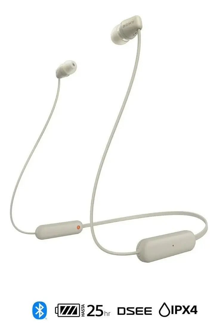 Auriculares Inalámbricos In Ear Sony Wi-c100 - Gris