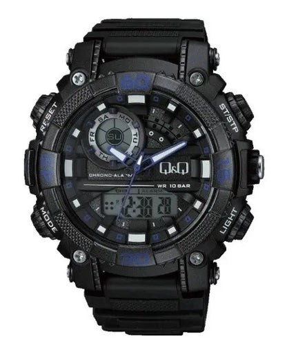 Reloj Q&q Digital 48mm Gw87j012 - Negro