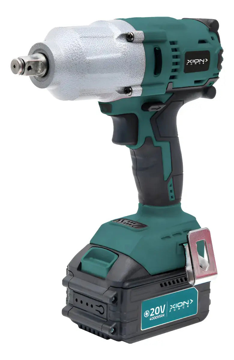 Taladro De Impacto A Batería Xion Brusheless Xi-tool38b Qofe Verde Oscuro