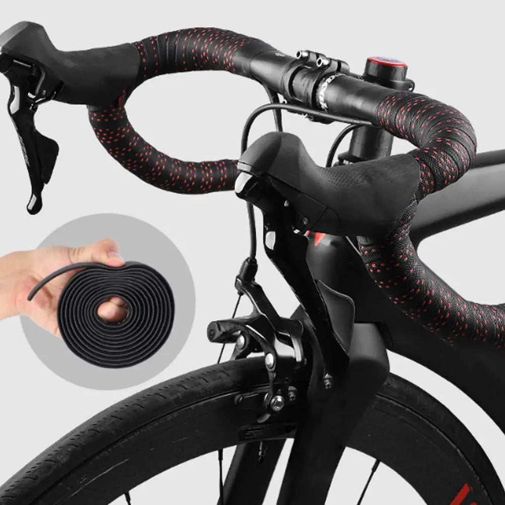 Par De Cintas De Manillar Bicicleta 200 X 3cm Sumart Negro Liso