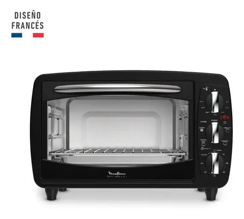 Horno Freidora De Aire Moulinex 20 Litros 5 En 1 - Negro