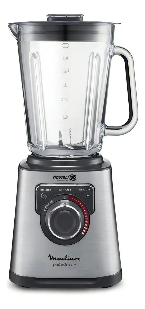 Licuadora Moulinex Perfectmix 1200w Jarra Vidrio - Gris