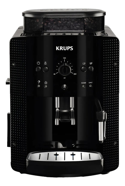 Cafetera Expreso Krups Espumador Y Molinillo - Negro