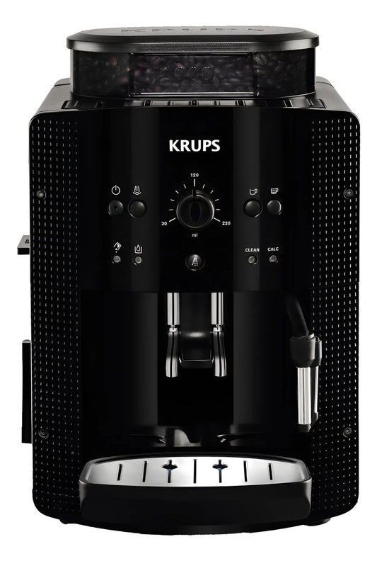 Cafetera Expreso Krups Espumador Y Molinillo - Negro