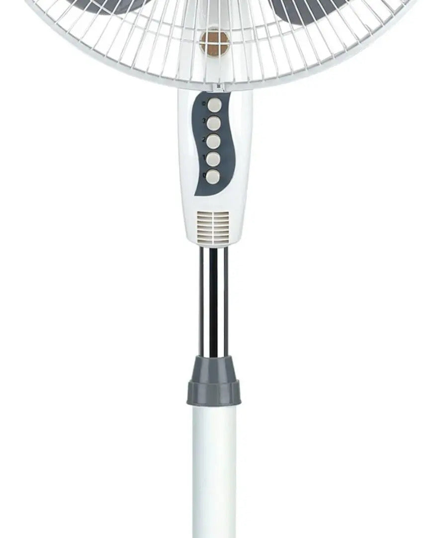 Ventilador De Pie 40 Cm Futura Fut-1613r - 40 Cm 50 Blanco Gris Plástico