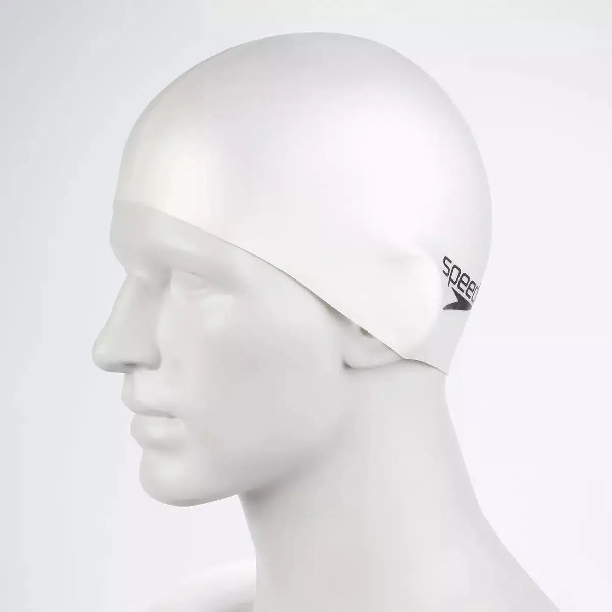 Gorra De Natación Piscina Plain Flat Speedo - Azul Marino Liso U