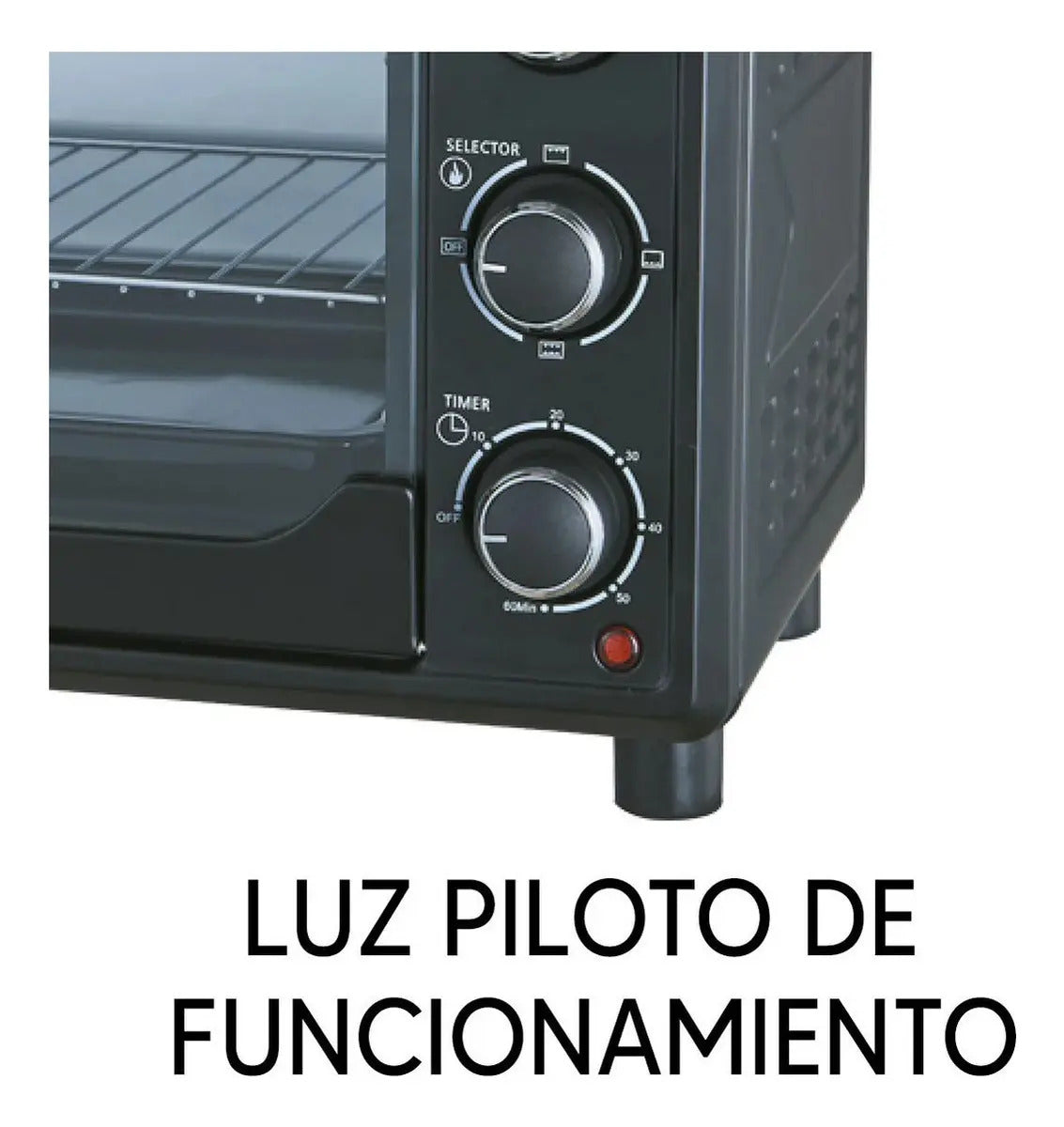 Horno Eléctrico Xion 25 Litros 1400w Inox Xi-he25 Negro