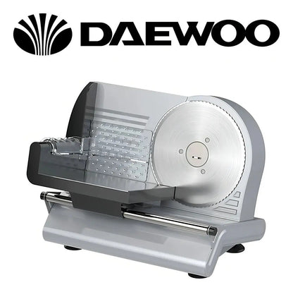 Cortadora De Fiambre Daewoo Acero Inox 150w - Plateado