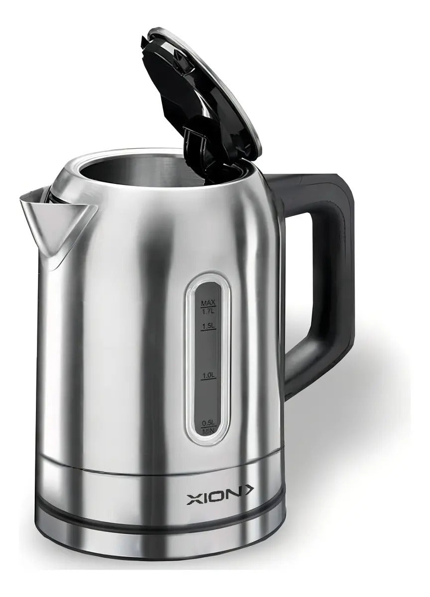 Jarra Eléctrica Xion 1,7 Lts Acero Inoxidable Xi-gl38 Gris