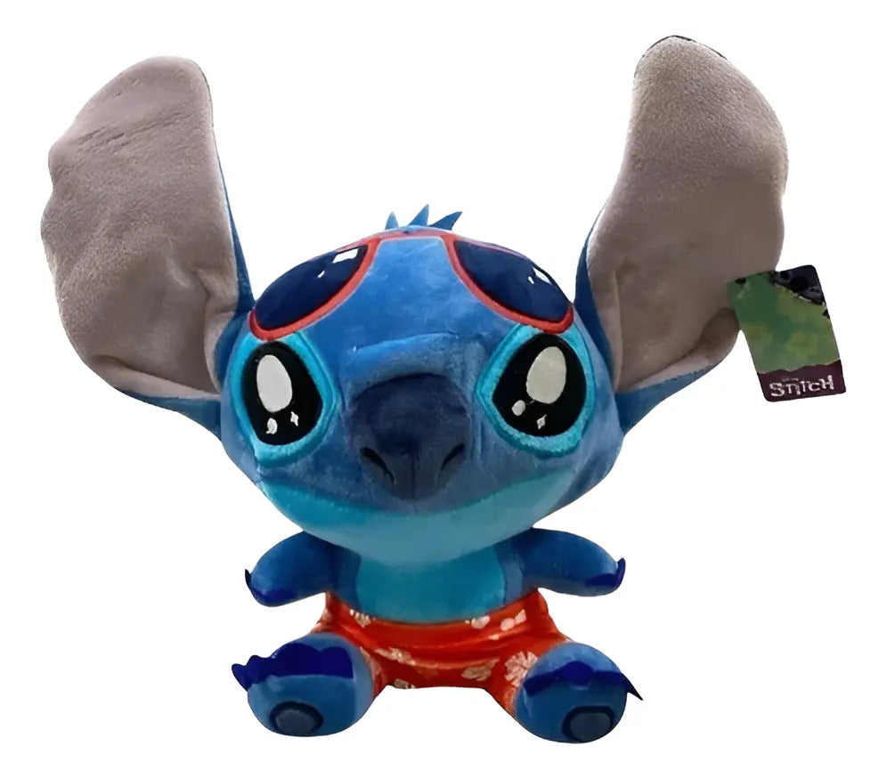 Peluche Stitch Con Ropa Varios Diseños 25 Cm - Rojo