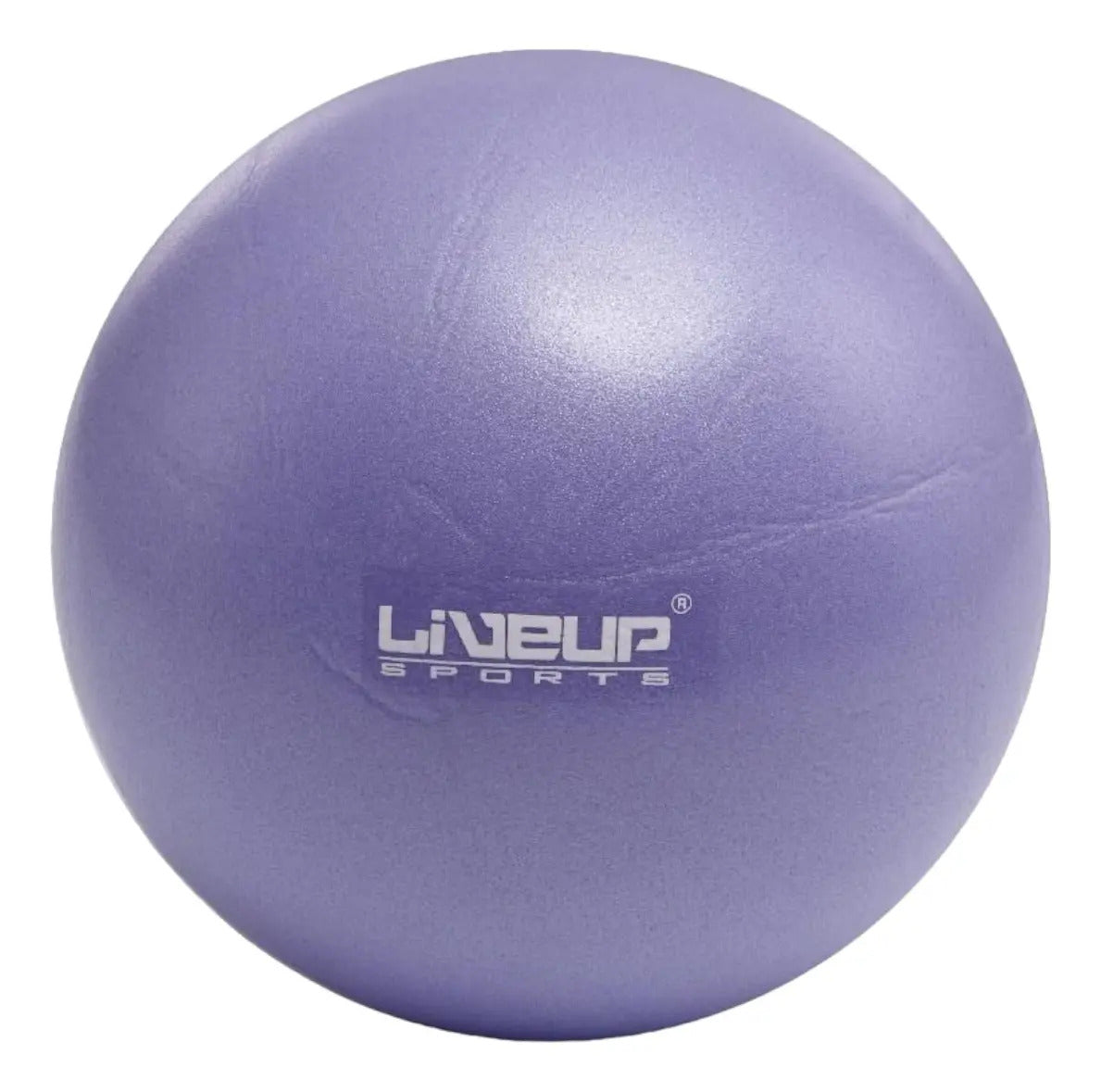 Mini Pelota Pilates Yoga Gym 20cm Liveup Plateado