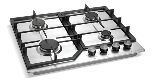 Anafe A Gas Smartlife 4 Hornallas Inox Sl-a6060gc Gris