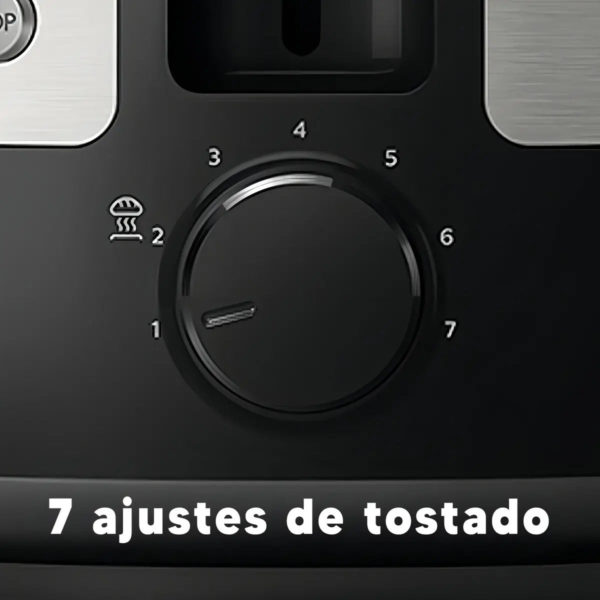 Tostadora Metálica Philips 7 Niveles Hd2637/90 - Gris