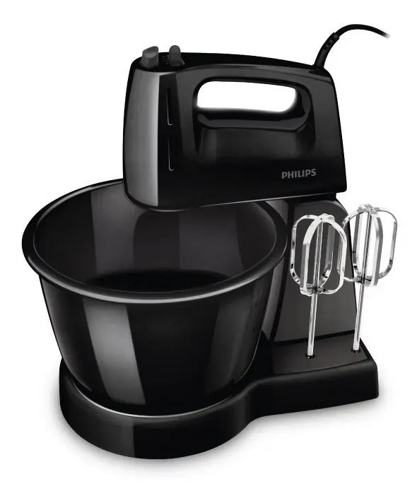Batidora Con Bowl Philips 250 W 3 Vel Hr7100/90 - Negro