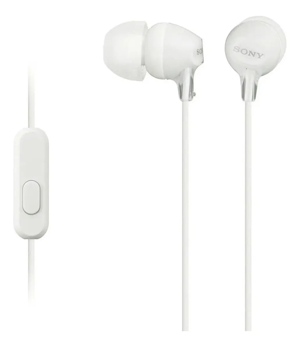 Auriculares Sony In-ear Inalámbricos Mdr-ex15ap - Blanco