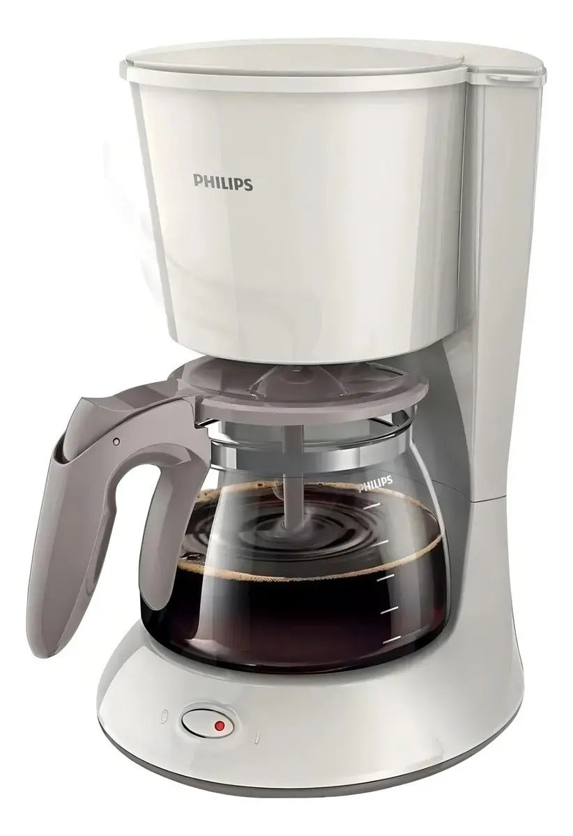 Cafetera De Filtro Philips Jarra Cristal Hd7461 - Silk Beige