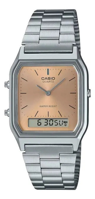 Reloj Casio Vintage 39mm Aq-230a-4amqydf - Negro