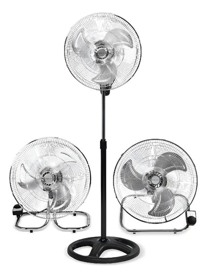 Ventilador De Pie Smartlife 3 En 1 45cm 3vel Sl-mf45s 45 Cm Negro
