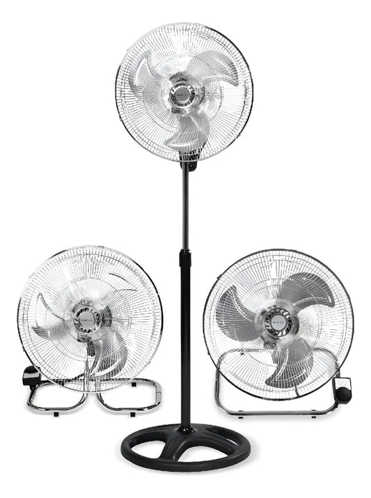 Ventilador De Pie Smartlife 3 En 1 45cm 3vel Sl-mf45s 45 Cm Negro