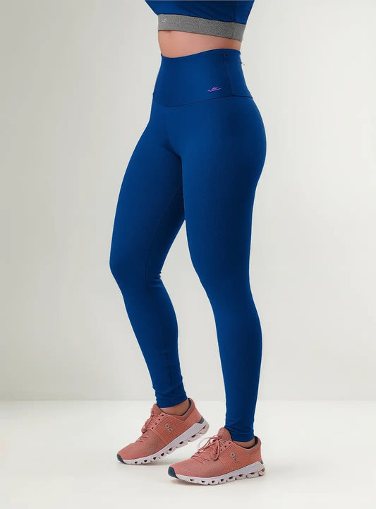 Calza Deportiva Dama Elite Bolsillo Suplex Elite - Azul L