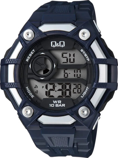 Reloj Q&q Digital Hombre 53mm G18a-006vy - Azul