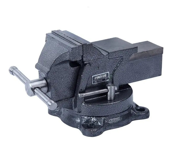 Morsa De Banco Finder Base Giratoria 3'' 75mm