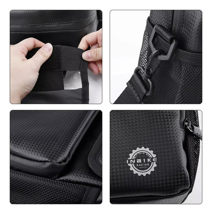 Bolso Bicicleta Impermeable Pantalla Táctil Del Inbike Negro
