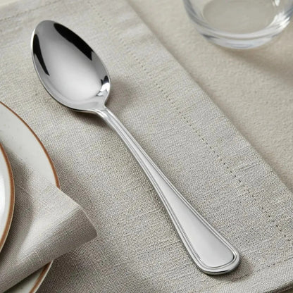 12 Cucharas De Mesa Acero British- 73 Gr Kutt