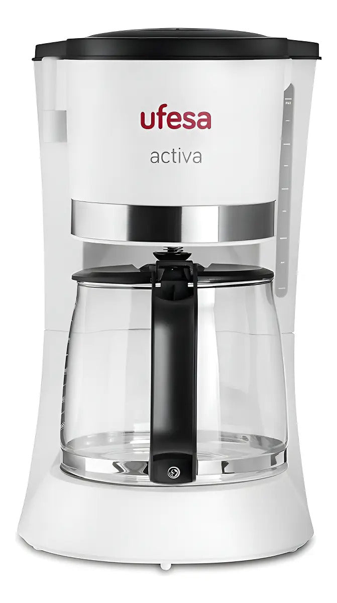Cafetera De Goteo Ufesa Activa 12 Tazas 680w Cg7123 - Blanco