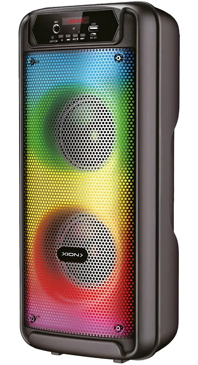 Parlante Xion Recargable 1800w Xi-sd22light - Negro