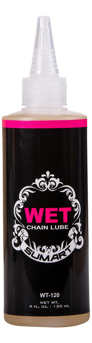 Lubricante Cadena Bicicleta Húmeda Premium 120ml Sumart Qofe