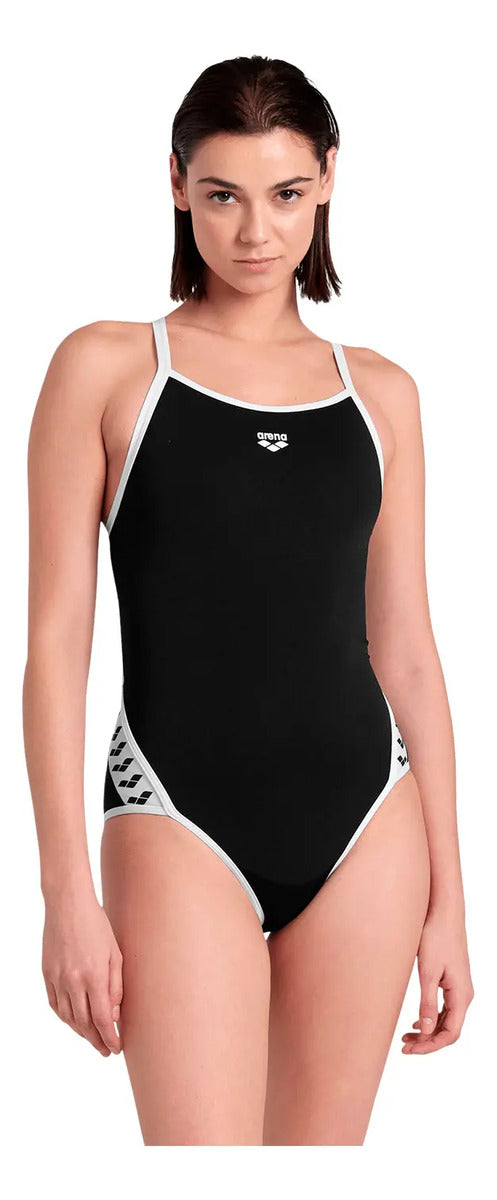 Malla Natación Icons Super Fly Back Uv50+ Arena - Negro 40