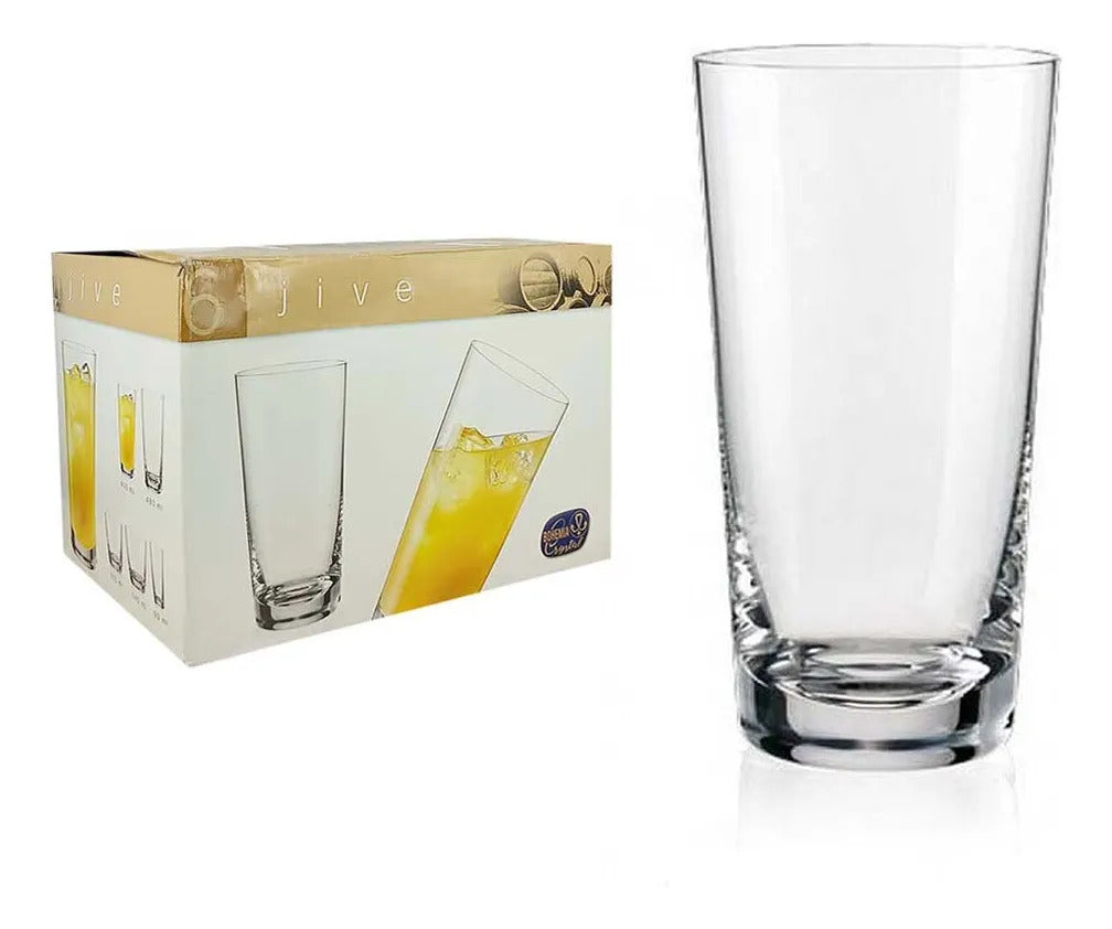 Set Vasos Jive 480 Ml X6 Bohemia