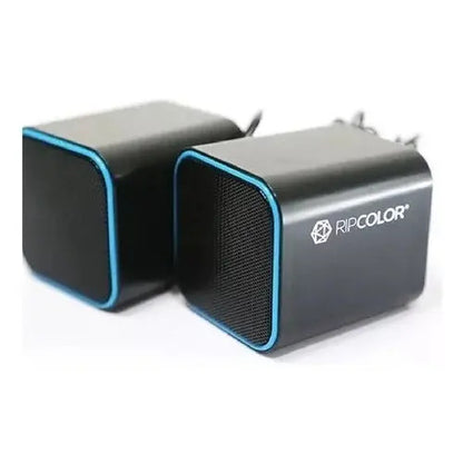 Parlantes Usb Ripcolor - Negro