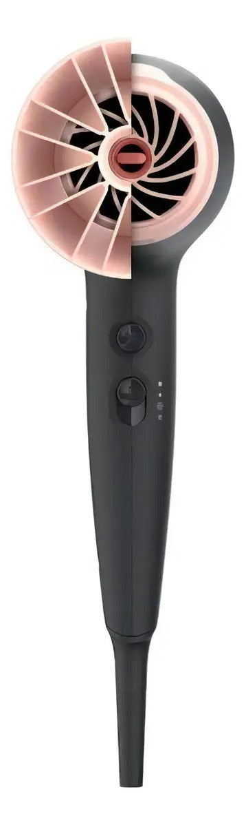 Secador De Pelo Philips 2100w Bhd350/10 - Negro/rosa