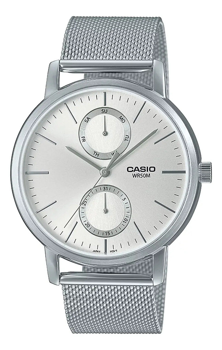 Reloj Casio Metal Hombre Mtp-b310m-7a - Plateado