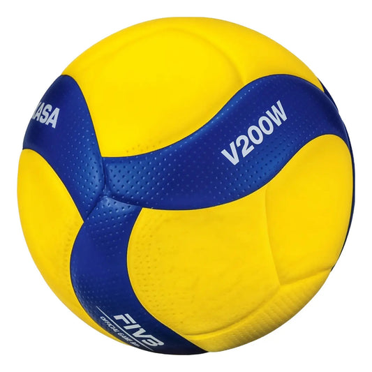 Pelota Voley Mikasa V200w Oficial Fivb Antisudor - Amarillo