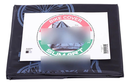 Funda Cubre Bicicleta Lona Impermeable Anti Polvo Sumart Qof Negro Unitalla