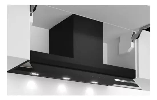 Campana De Integración Empotrar Bosch 90cm Digital - Negro