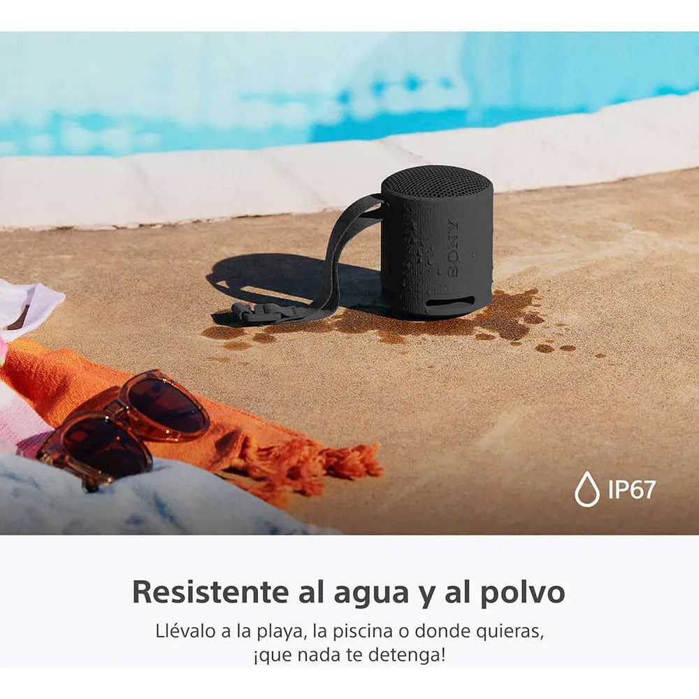 Parlante Inalámbrico Portátil Sony Srs-xb100 - Negro
