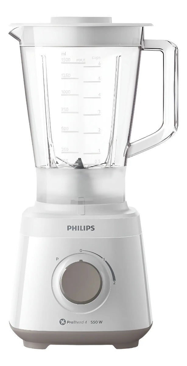 Licuadora Philips 550w 1,5 Lt 2 Vel Hr2129/00 - Blanco