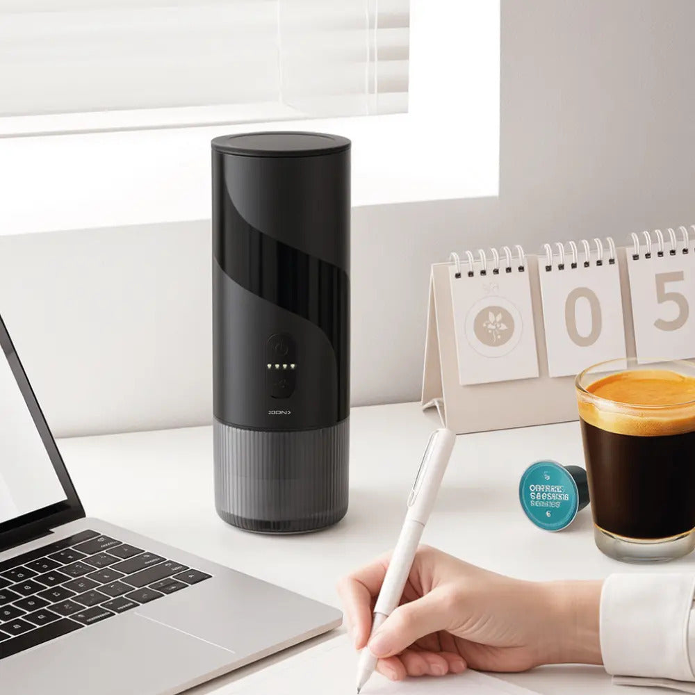 Cafetera Para Capsula Y Café Xion Portátil Xi-cm1 Negro