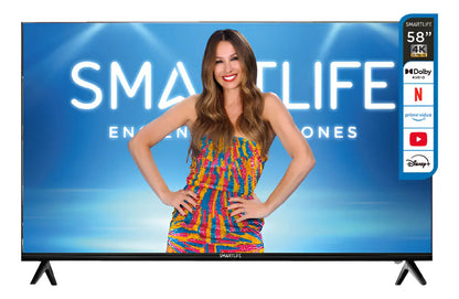 Smart Tv Smartlife 58'' 4k Uhd Sl-tv58smt24